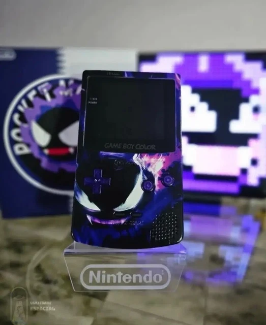 NINTENDO GASTLY POKEMON Complete Shell Kit Game Boy Color Housing GBC £ ...