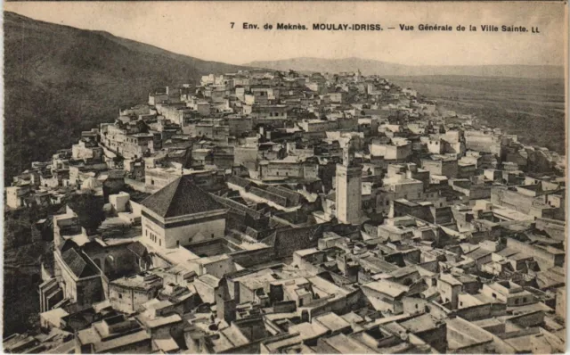 CPA AK MAROC MOULAY-IDRISS Vue générale de la Ville Sainte (10780)