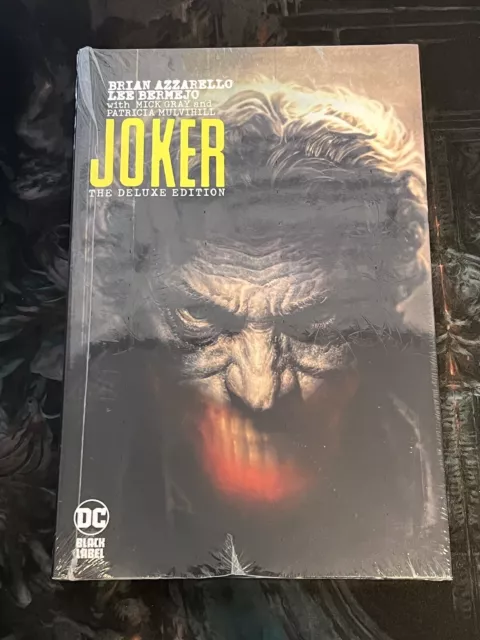 Joker by Brian Azzarello & Lee Bermejo Deluxe Edition New DC Comics HC Sealed