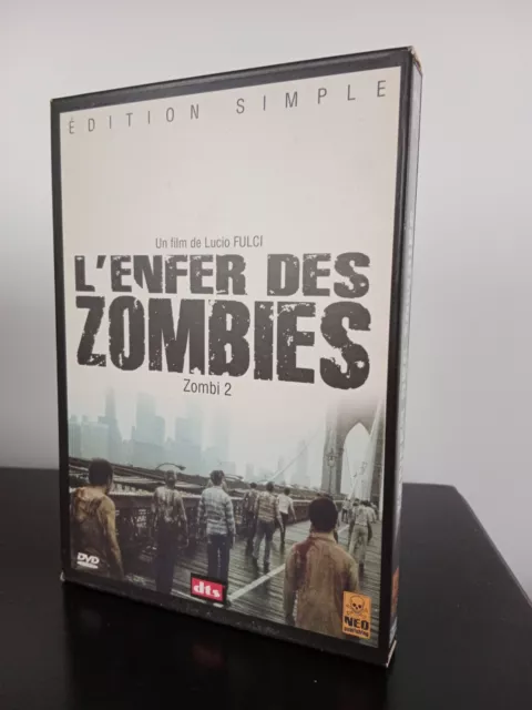 dvd horreur L'enfer des zombies de Lucio FULCI