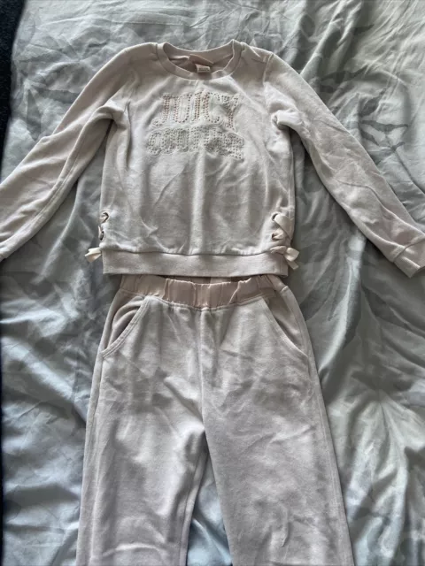 girls juicy couture velour tracksuit