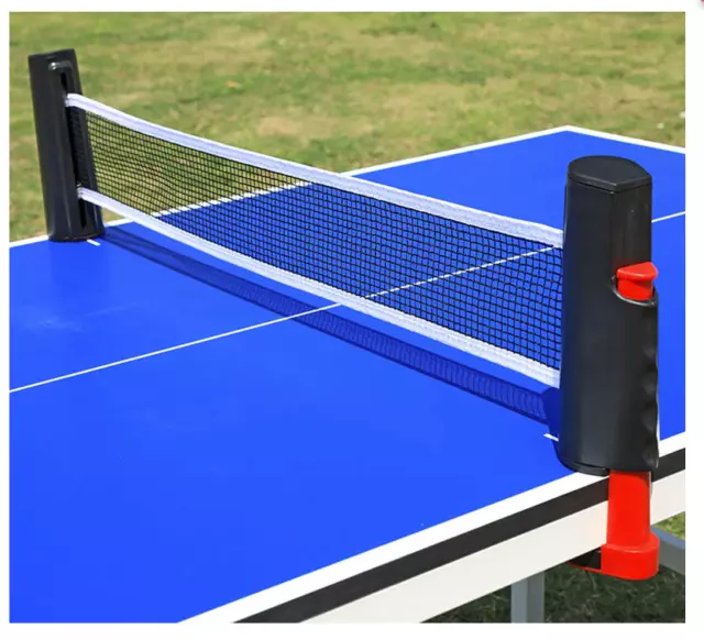 Table Tennis Net Ping Pong Set Retractable Net Rack Portable Ping Pong Net Rack