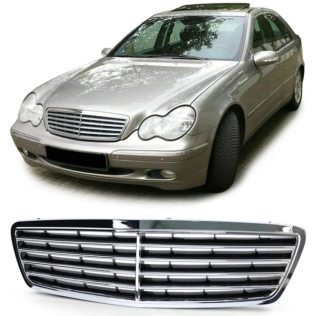 Griglia Parasole Per Tetto Apribile Mercedes Classe C W202/W203 – Set Da 2 In Grigio