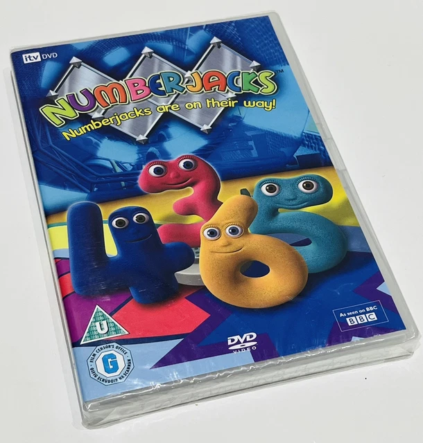 Numberjacks Location NUMBERJACKS VOLUME 1 Numberjacks Are On Their Way Region 2 UK DVD NEW £ ...