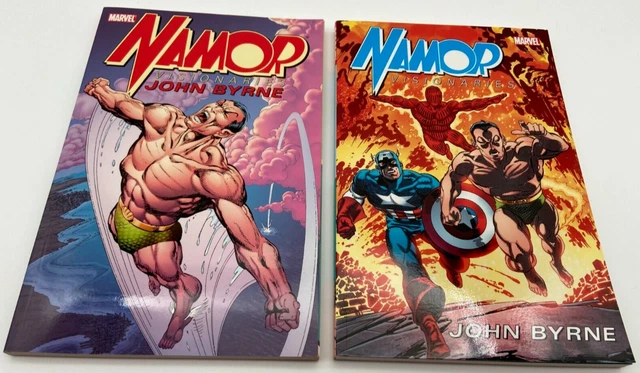 Namor Visionaries Tpb Vol 1 & 2 John Byrne Full Run Complete Set 1St Prints