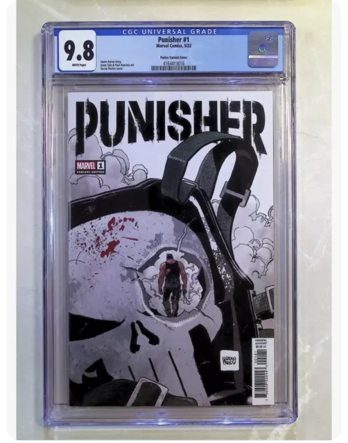 The Punisher #1 (2022 Marvel Comics) Goran Parlov Variant 1st Print CGC 9.8