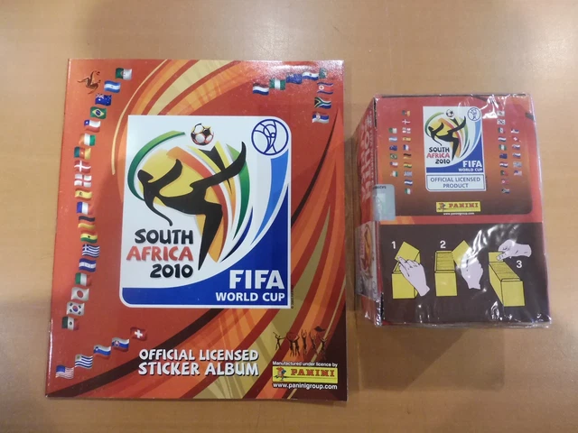 Album Panini Complet De La Coupe Du Monde 2010 Afrique Du Sud - 637 Autocollants - Édition Argentine