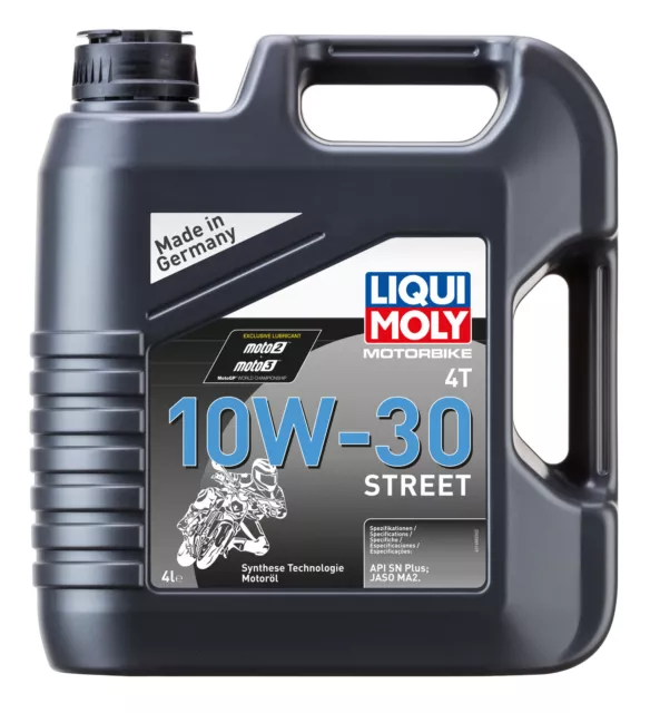 Liqui Moly Motorbike 4T, 10W-30 Street, Motoröl 4-Liter - Art.Nr. 1688