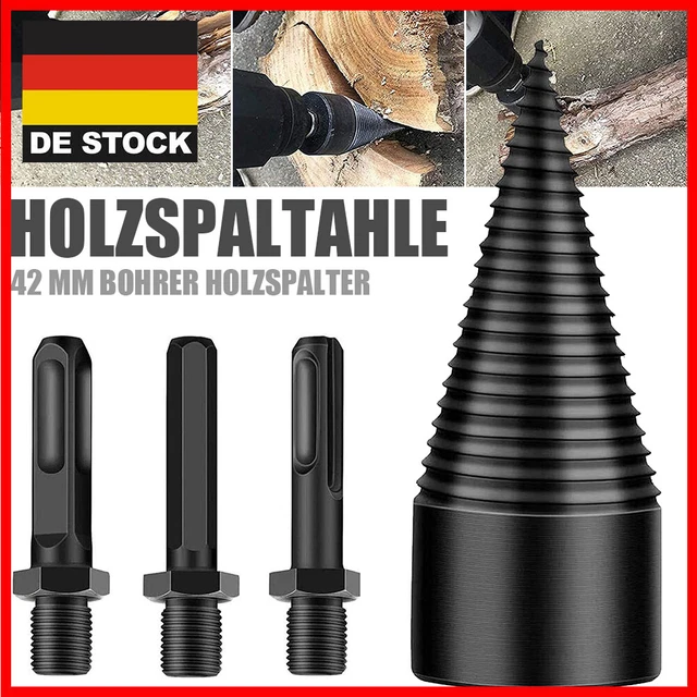 9-teiliges Brennholzspalter-Bohrer-Set, 42 Mm/32 Mm Produktbild-Vorschau 8