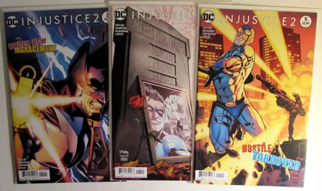 Injustice 2 Lot of 3 #2,4,5 DC Comics (2017) NM 1st Print Comic Books