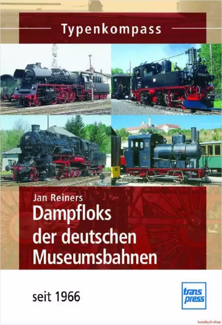 Fachbuch Dampfloks der deutschen Museumsbahnen seit 1966, viele Bilder, TOLL NEU