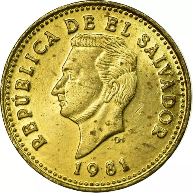 Salvadoran Coin El Salvador 1 Centavo | President Francisco Morazan | 1981