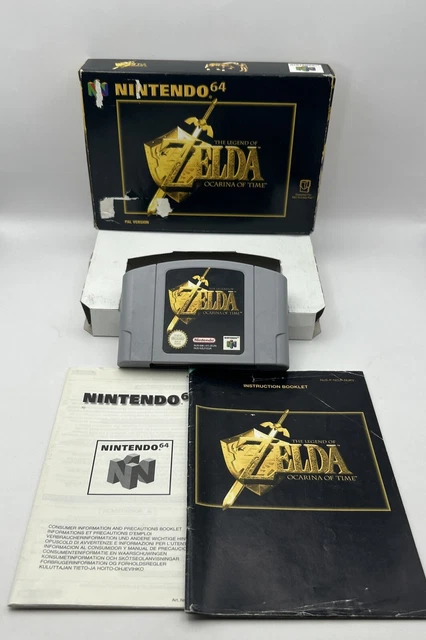 The Legend Of Zelda: Ocarina Of Time – N64 – PAL UKV – Complet, Très Bon état