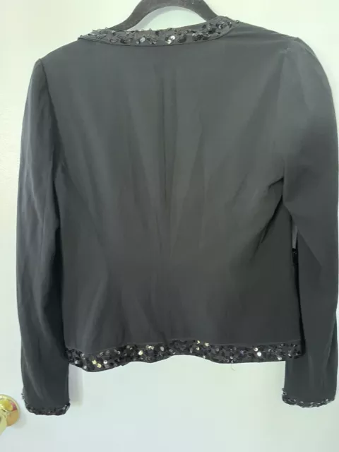 DKNY, Black w/ sequins jacket P 2