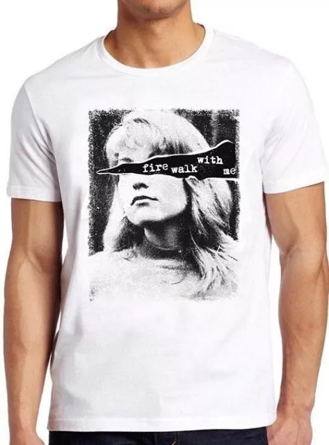 Twin Peaks Laura Palmer Fire Walk With Me Meme Funny Gift Tee T Shirt M908