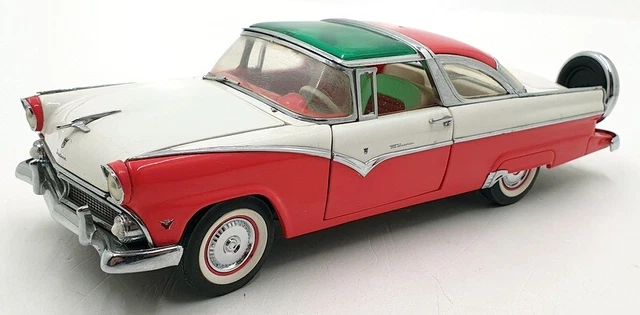 FRANKLIN MINT 1/24 Scale B11SD61 - '35 Mercedes Benz 770k Grosser - Red/Black EUR 125,99 - FR