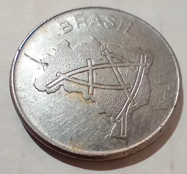 10 Cruzeiros 1982 Brazil Coin