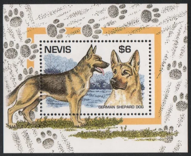 Nevis 1995 - Mi-Nr. Block 90 ** - MNH - Hunde / Dogs