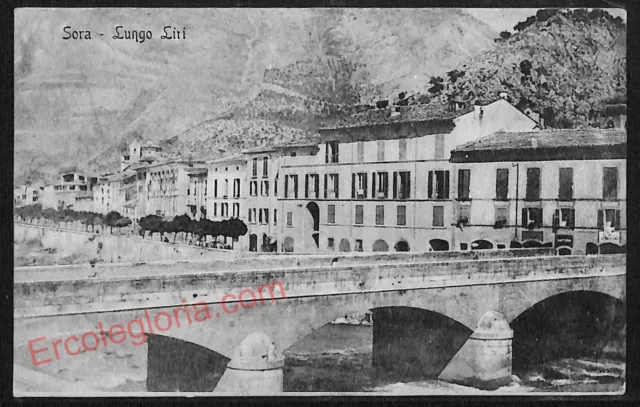ag0731 - CARTOLINA D'EPOCA - Frosinone Provincia - Sora