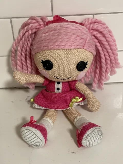 Lalaloopsy 11” Plush Doll Girls Playhouse Soft pink Magic Yarn Hair