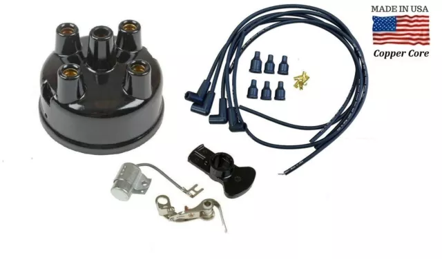 Ignition Tune up kit for Massey Ferguson Tractor with Autolite Distributor