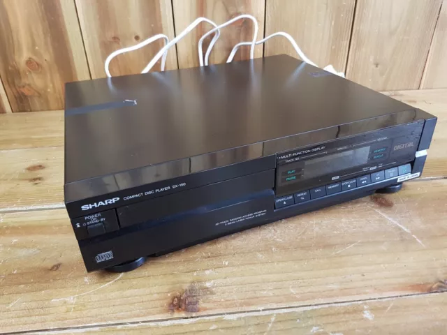 Sharp DX-150E BK Compact Disc CD Player For Parts or Repairs *Read Desc*