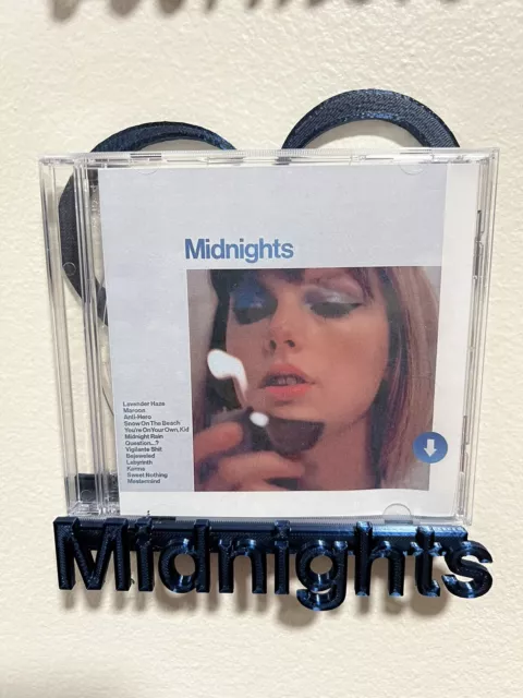 T Swift Inspired CD Wall Mount - Midnights Album