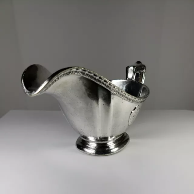 Vtg MARK HOPKINS Hotel SF Heavy EP Silver Soldered GORHAM Gravy Sauce Boat HTF 2