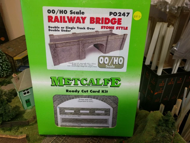thumbnail image 2 of OO Gauge Single & Double Arch Bridge Kit – 3D Print Studio – 1:76 Grey Plastic 2 of 3