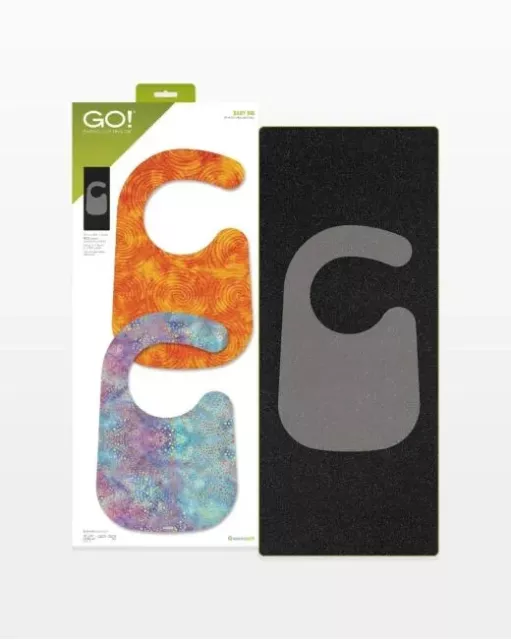 Acuquilt GO! Baby Bib Die 55864 nuevo sellado de fábrica