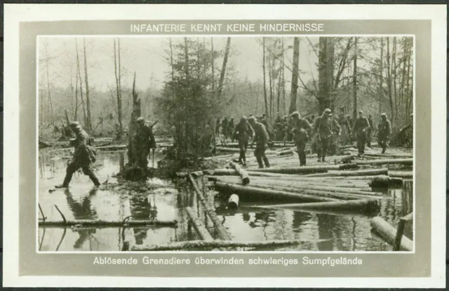 Germany WWII, Nazi German Third Reich Wehrmacht War Propaganda Photo Postcard