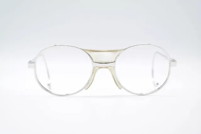 Vintage On-Line 8852 48 []18 145 Silber oval Brille eyeglasses NOS