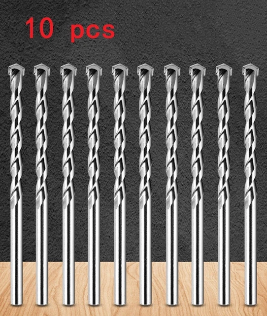 High quality 10pcs Multifunction Impact Drill Bit Set for Concrete Wall 2