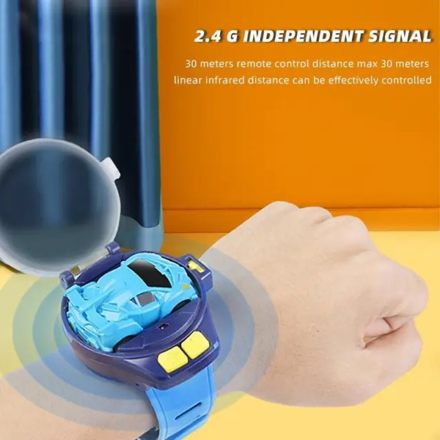 Remote Control Car Watch Mini Cute Wrist Band 2.4ghz Infrared Sensing