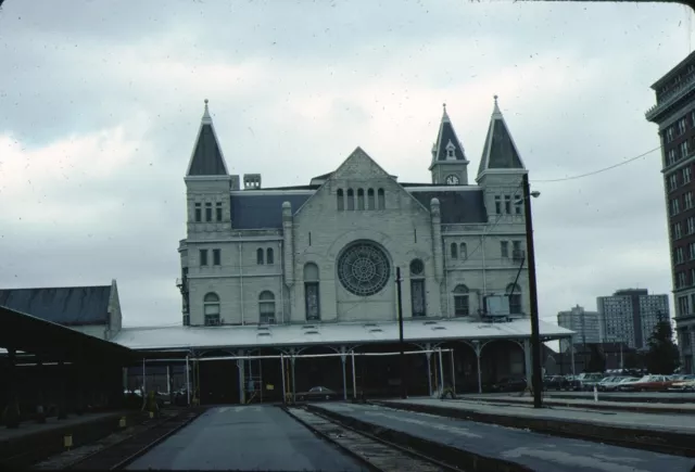 Louisville Ky Union Station Kodachrome Original Kodak slide