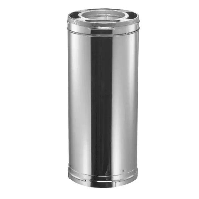 Duraplus 6 In. X 12 In. Stainless Steel Triple-Wall Chimney Stove Pipe