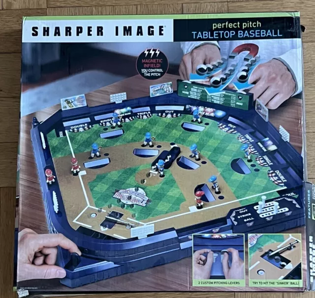 Baseball Brettspiel USA Kult Spiel Sharper Image ab 12 Jahre 🟢