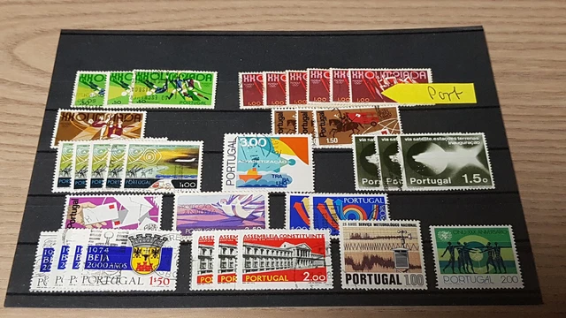 Konvolut / Lot 3 - alte Briefmarken aus Portugal