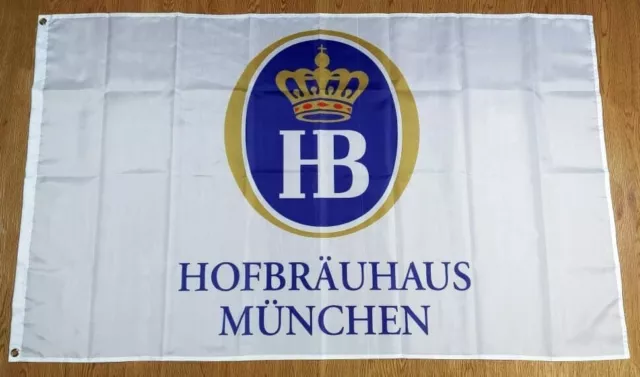 Hofbrauhaus Sign banner Beer Stein Hb Mug Munchen Glass Vintage Liter Germany ho