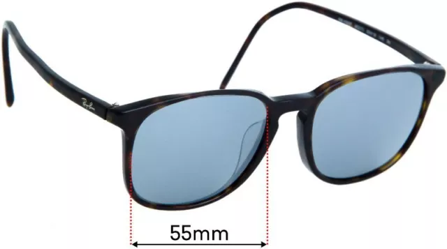 SFx Replacement Sunglass Lenses fits Ray Ban RB4387F - 55mm Wide