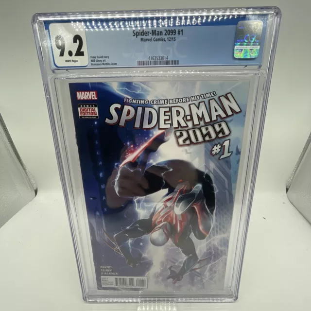 SPIDERMAN 2099 #1 Comics Mattina Covers 1st New Costume Spider-Verse CGC 9.2