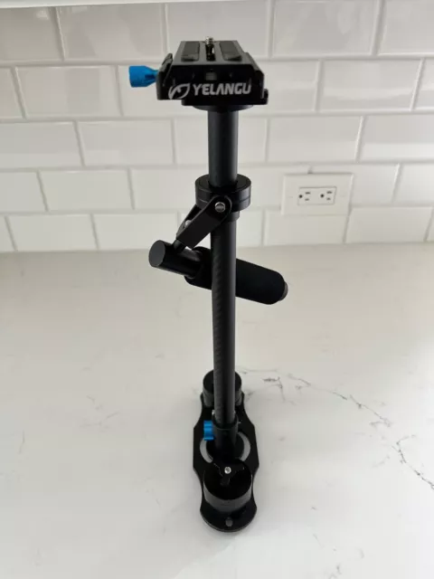 YELANGU CINE DSLR Carbon Fiber/Alloy Steadicam Camera Stabilizer EXCELLENT!