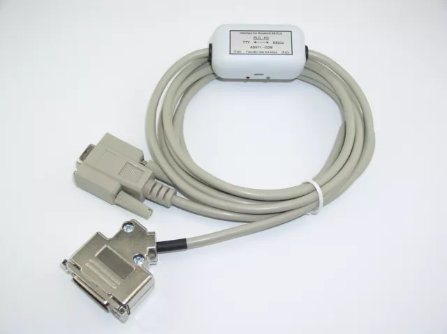 TTY - RS232 Programmierkabel für Simatic S5 SPS / PLC