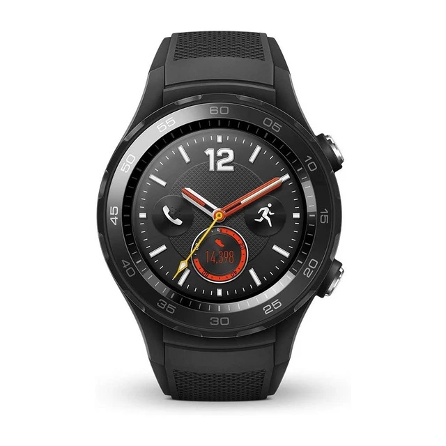 HUAWEI WATCH 2 4G Carbon Black 45mm Android Smartwatch EUR 149,99 ...