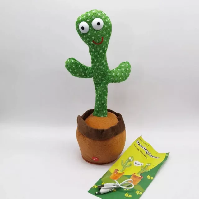 Enfants dansant Cactus parlant Cactus Jouet imitant Jouet Répéter