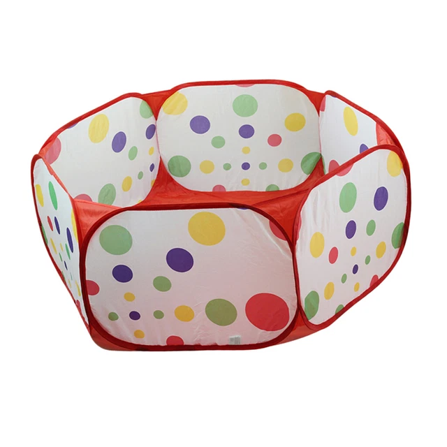 Small Playpen Cage for Hamster Rabbit Guinea Pig Mice Rat Indoor/Outdoor Red