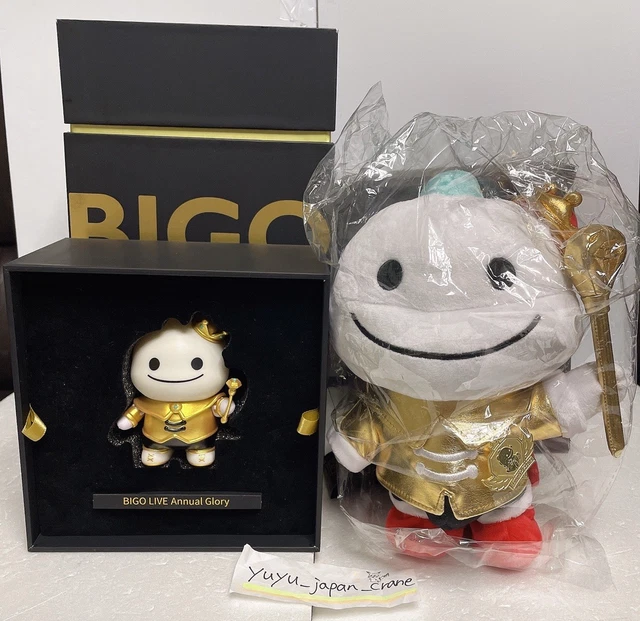 NEW] Bigo Live plush toy unopened H 7.8 in official Japan Liver Go