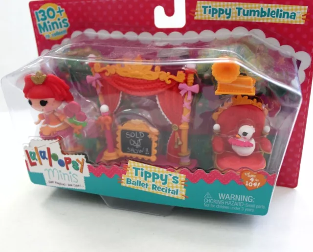 Lalaloopsy Mini Tippy Tumblelina Ballet Recital Doll Playset 3