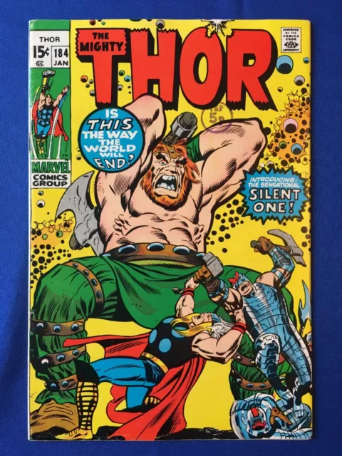 The Mighty Thor #184 FN/VFN (7.0) MARVEL ( Vol 1 1971) (4)