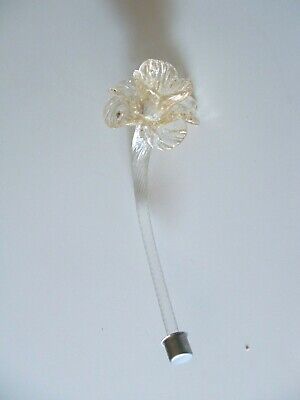 RICAMBIO LAMPADARIO VETRO MURANO VENEZIA VENICE COPERTURA TRASPARENTE M39/CEN2 